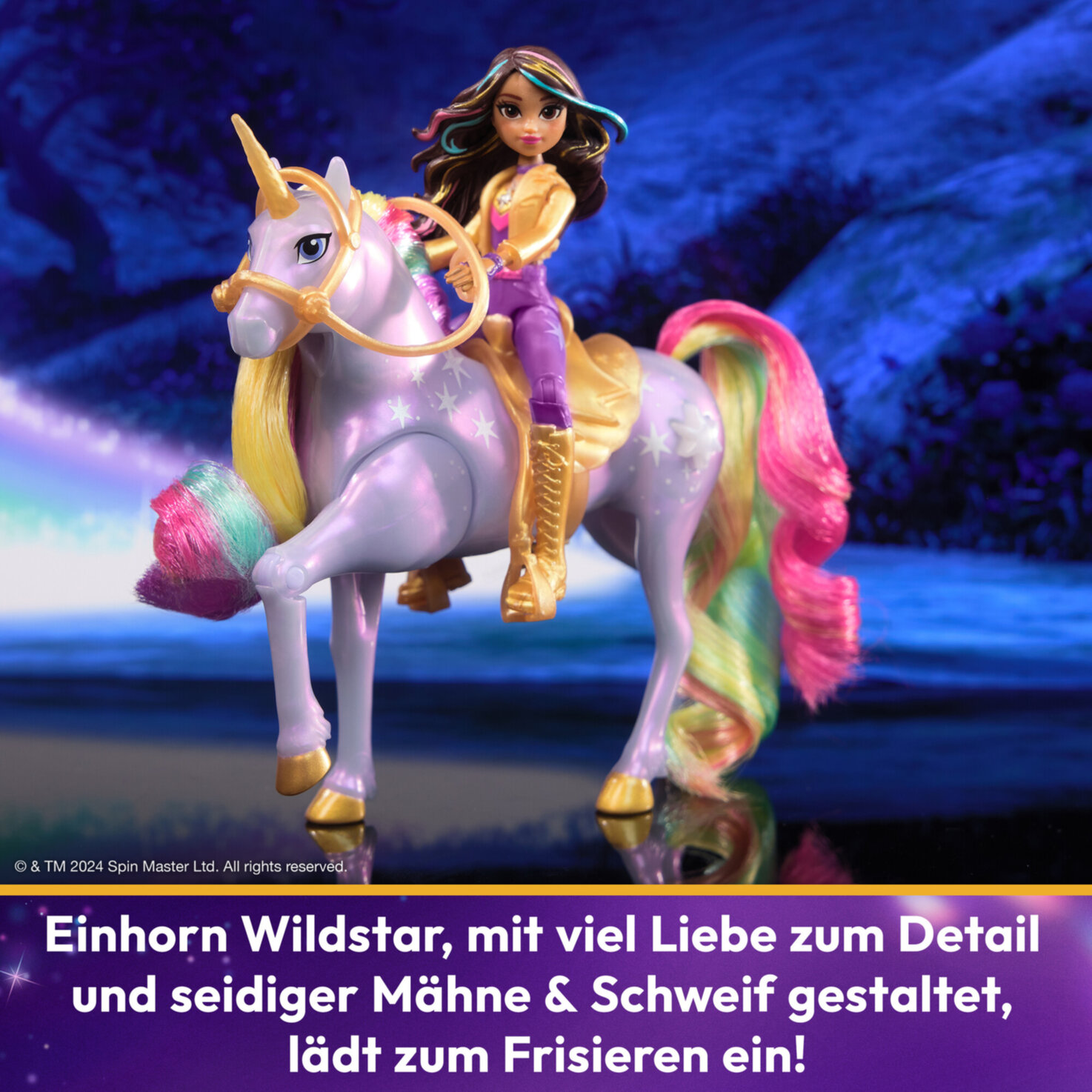 Puppe Sophia & Einhorn