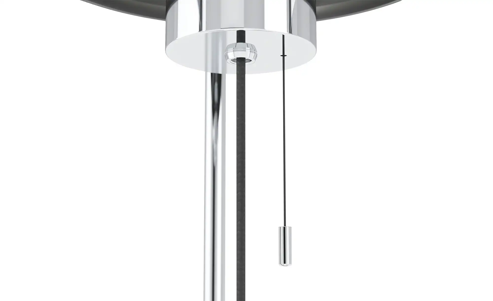 JOOP! Tischleuchte 1-flammig Textil Round Lights Chrome