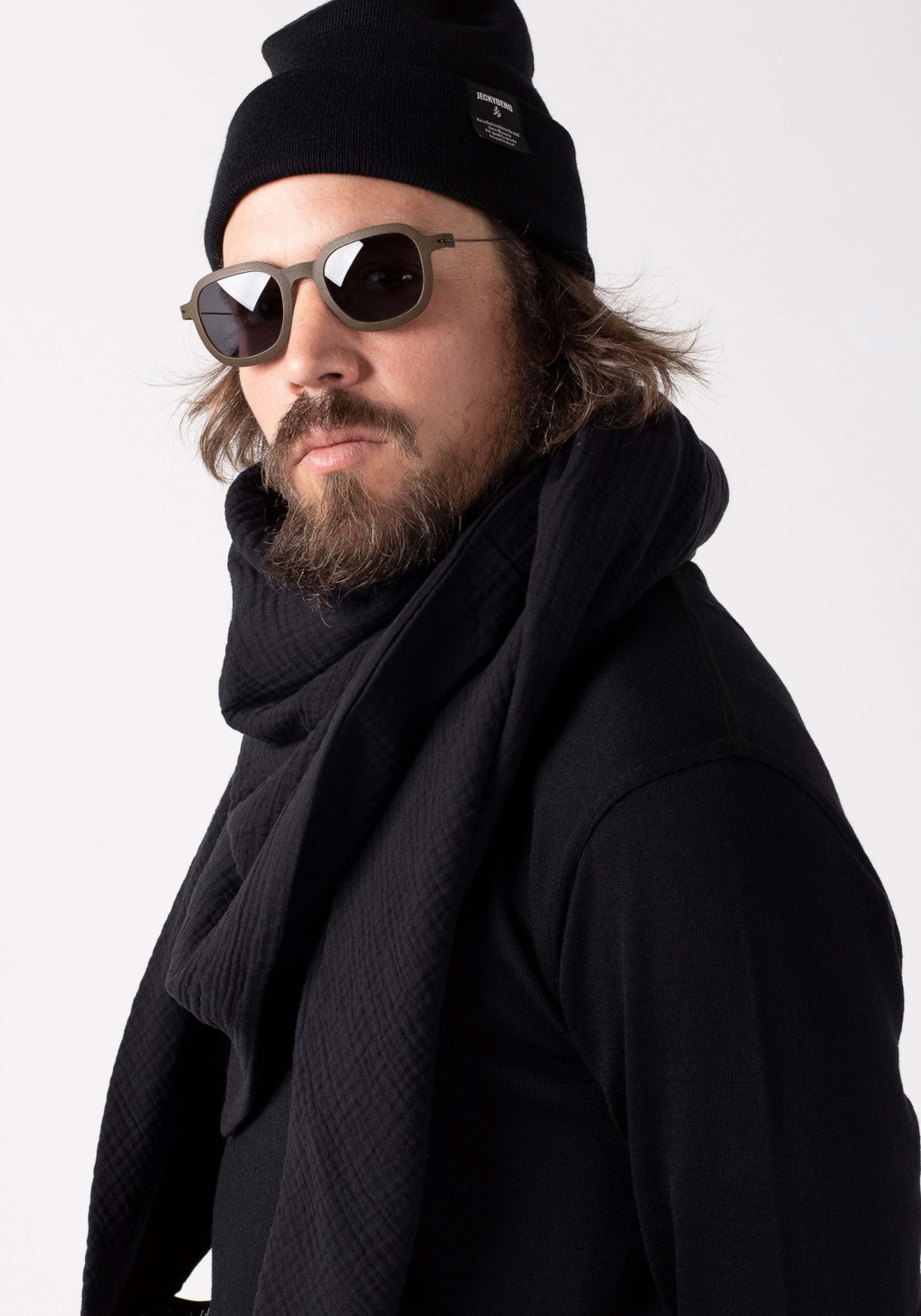 Jeckybeng The Scarf Black
