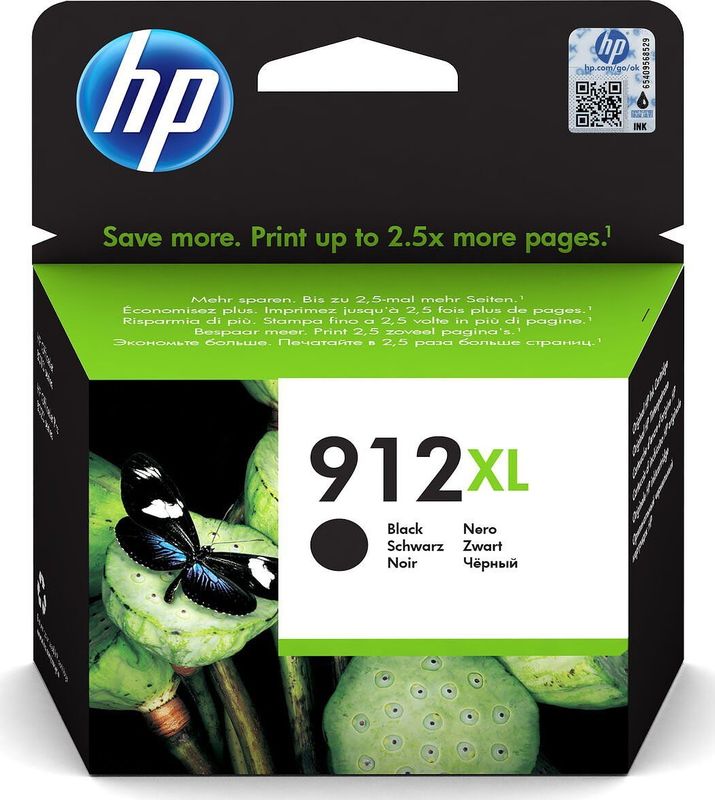 HP 912 XL Inktcartridge - Zwart