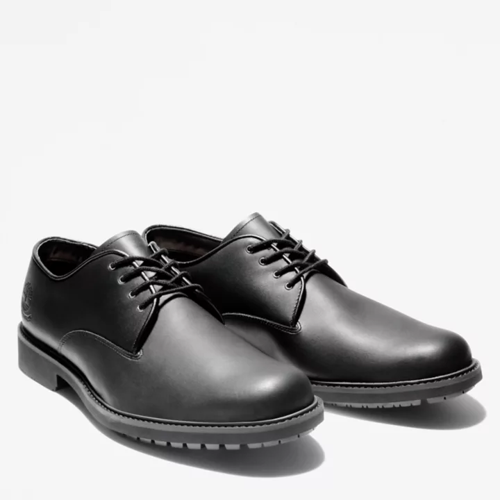 Chaussure Oxford Stormbucks imperméable pour homme en noir