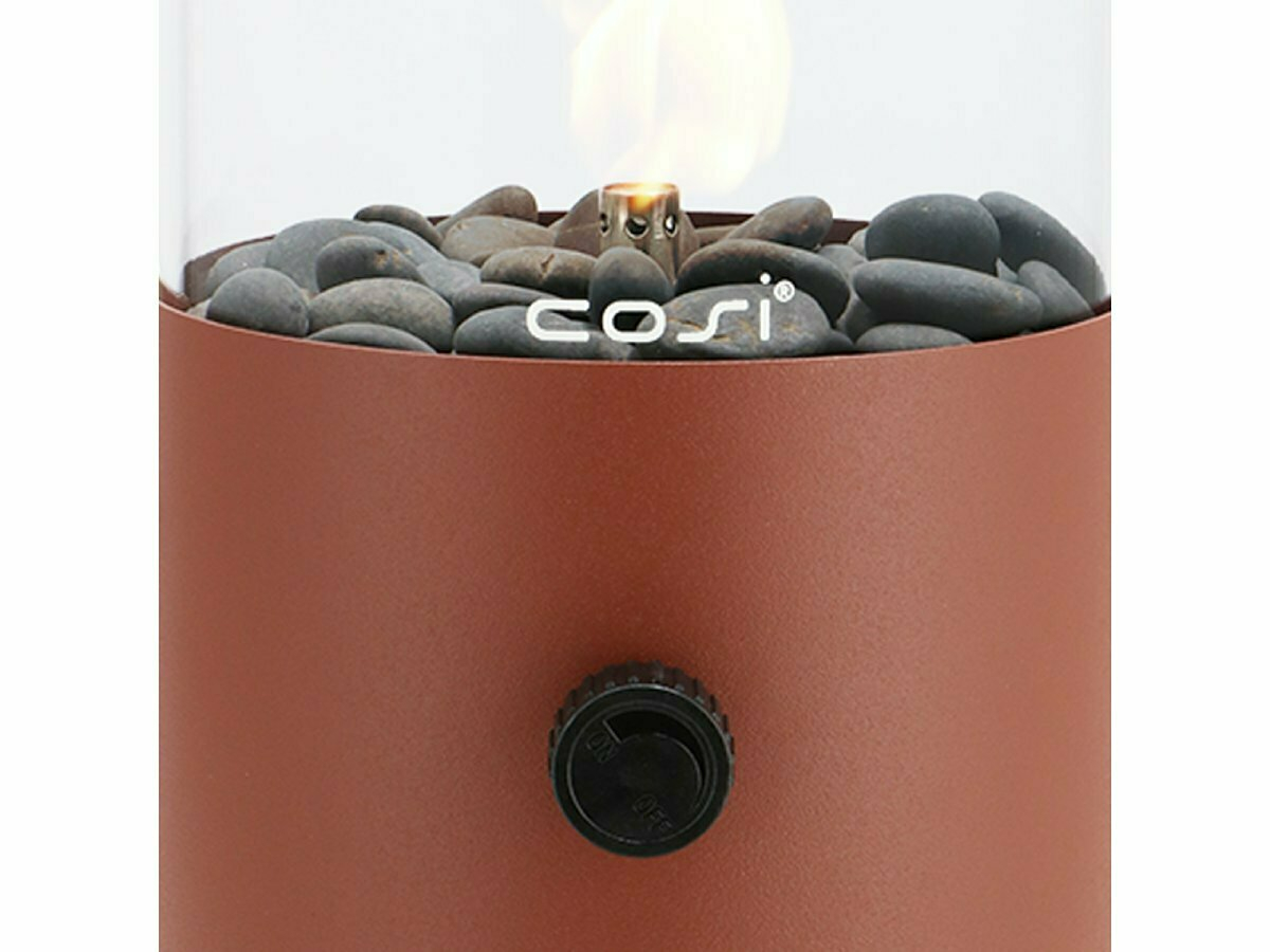 Cosi Fires Cosiscoop Original gaslantaarn - Terra Brown