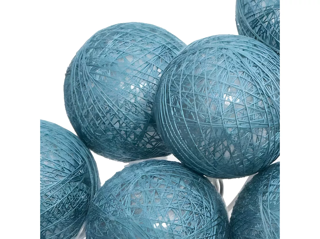Guirlande PVC bleue 3.5 x 255 cm