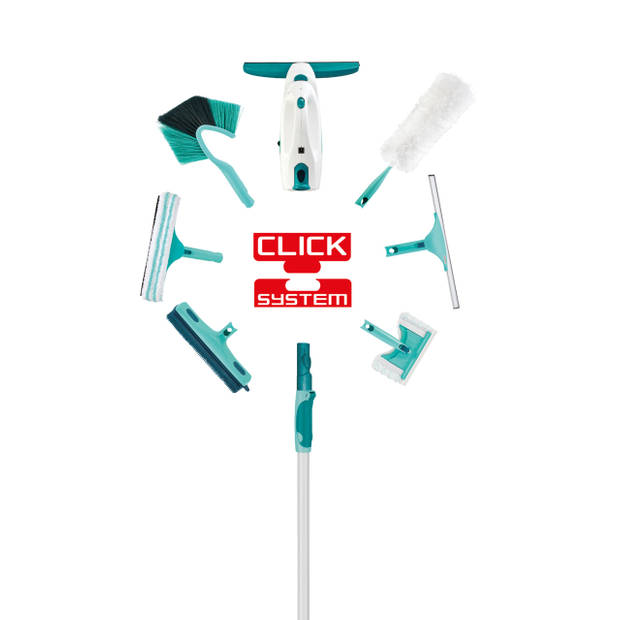 Leifheit Rubberen bezem kop - 30 cm - Click System
