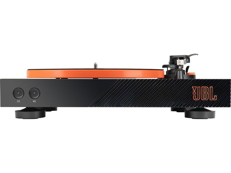 JBL Plattenspieler mit Bluetooth Spinner BT Orange/Schwarz Bluetooth-Plattenspieler