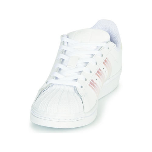 adidas Originals - SUPERSTAR C - Blanc / Iridescent