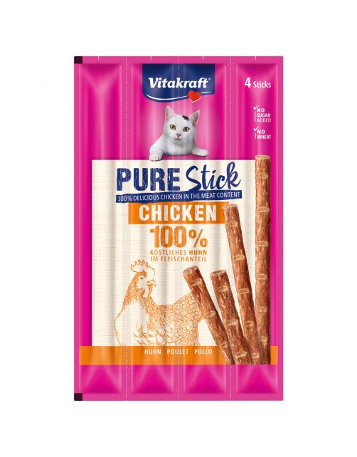 Vitakraft Pure Stick 4x5 g - Kattensnack