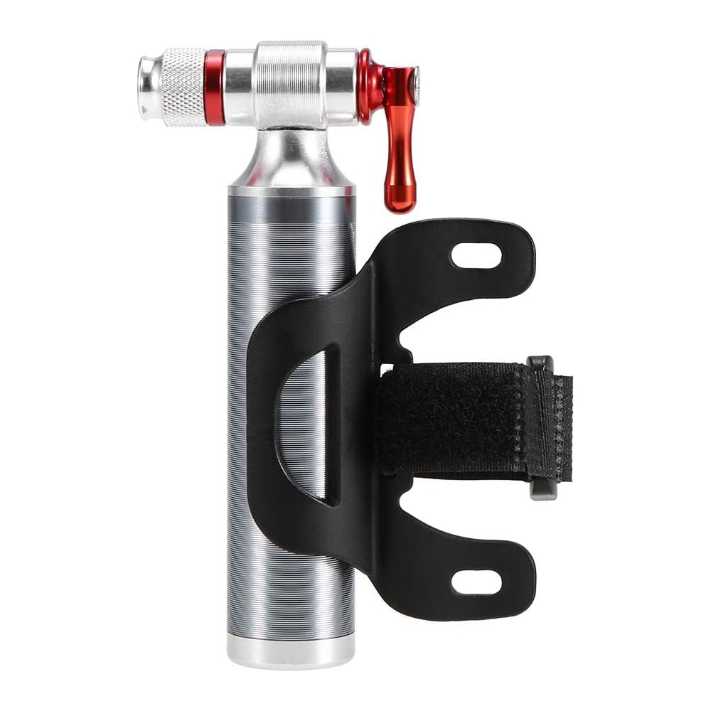CO2 Kartuschenpumpe Fahrrad Reifenpumpe Velo Notfall Luftpumpe (Ohne CO2 Patronen)
