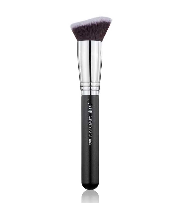 Jessup Beauty - Pincel angular para rosto Curved Face - 083