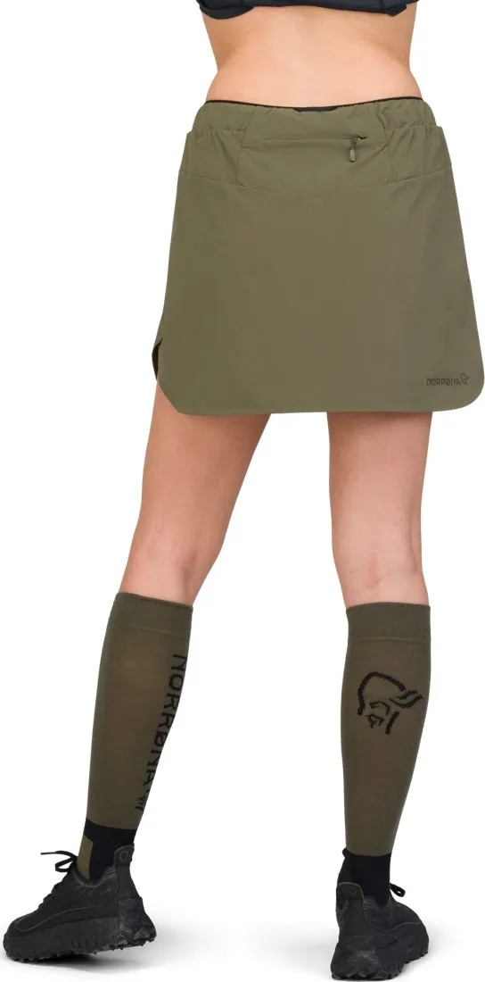 Norrøna Senja Flex1 Skirt W'S Olive Night