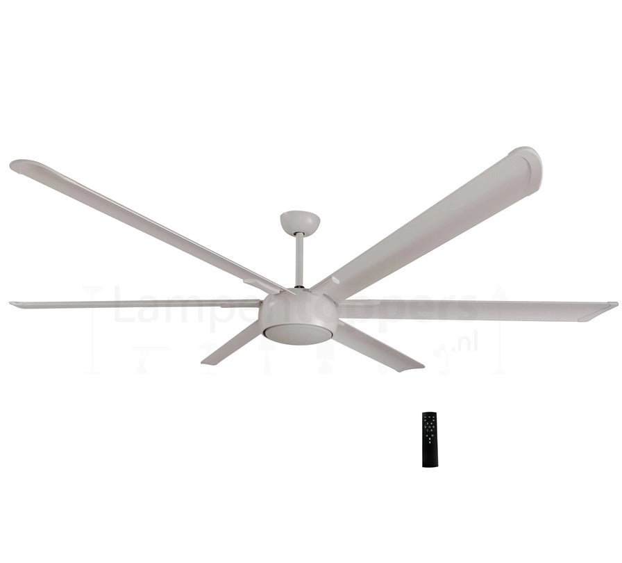 Freelight Plafondventilator Ventisei XXL Wit Ã 213cm Led 24Watt  Incl.