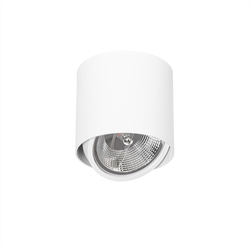 Smart opbouwspot wit draai- en kantelbaar incl. Wifi GU10 111mm - Impact