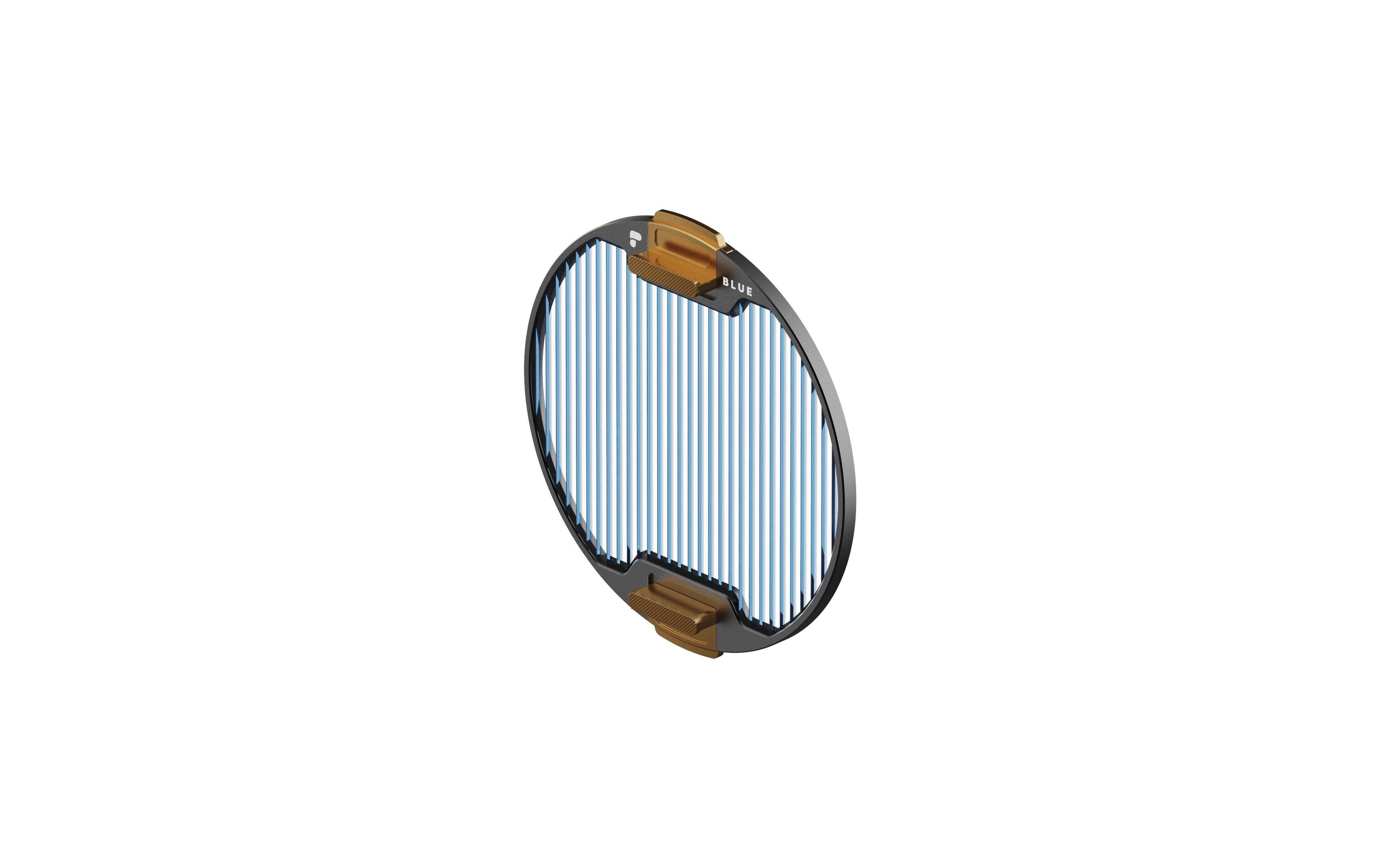 Objektivfilter Stage 2 | BlueMorphic – ReconFilter mit Blaustreifeneffekten für Recon VND Matte Box