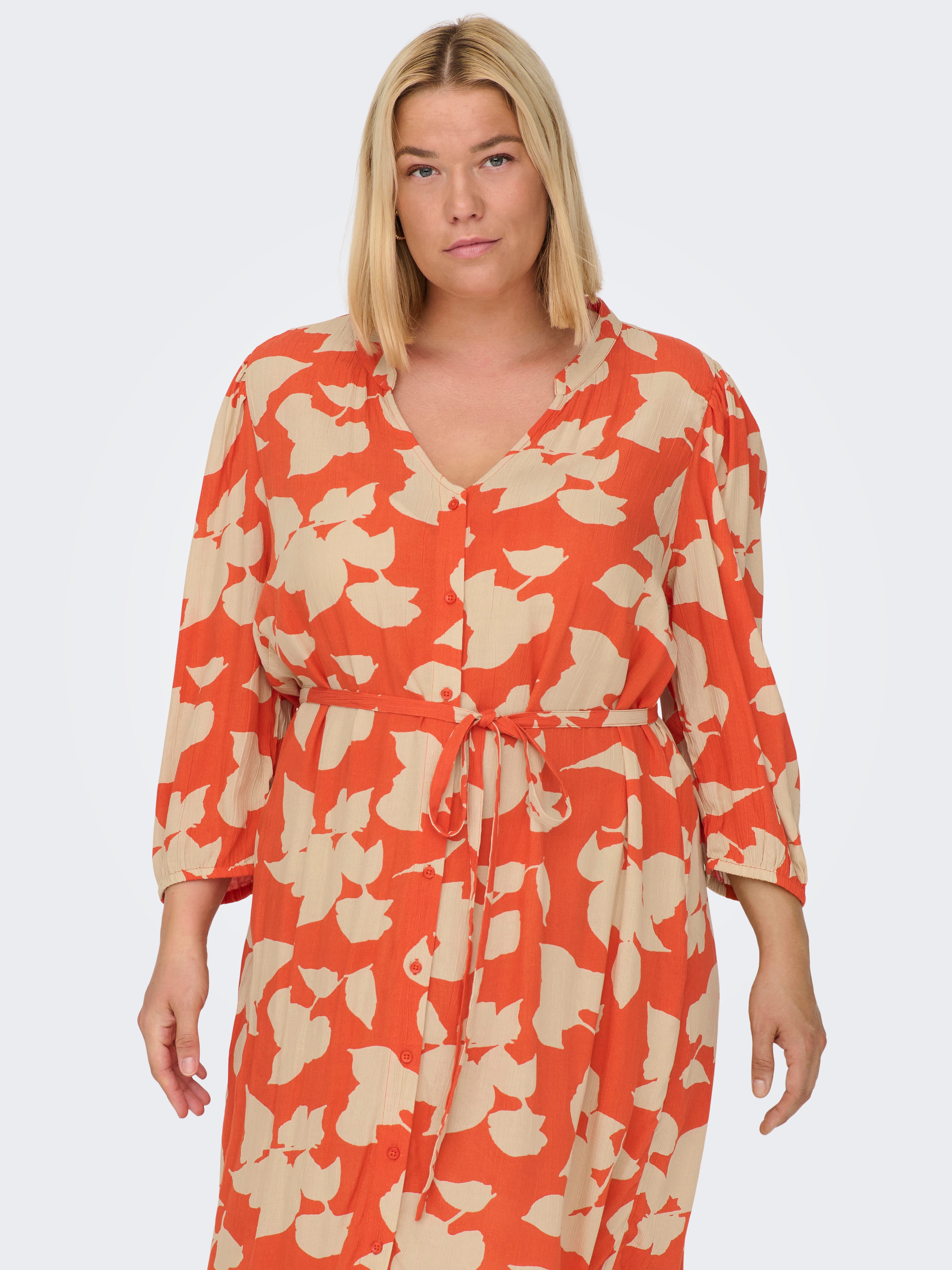 CAREMERSON Midikleid Tigerlily