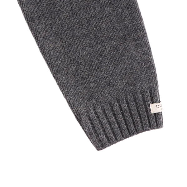 Fionn Merino Wool Sweater | Cloudy Grey Melange