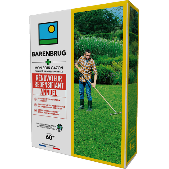 Gazon Rénovateur redensifiant - boite de 1kg