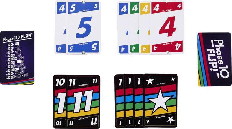 Mattel Games Phase 10 Flip
