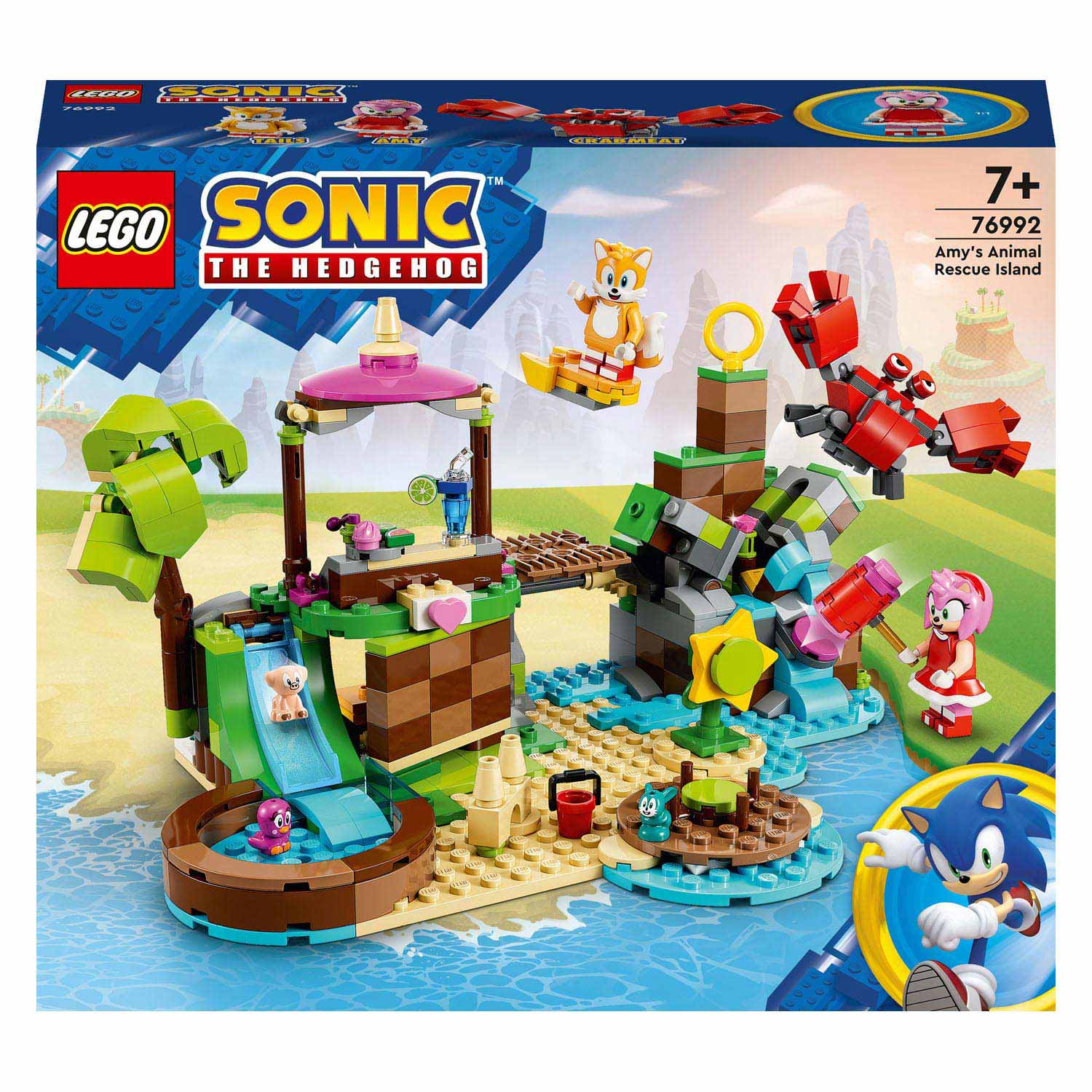 LEGO Sonic 76992 Amy's Dierenopvangeiland