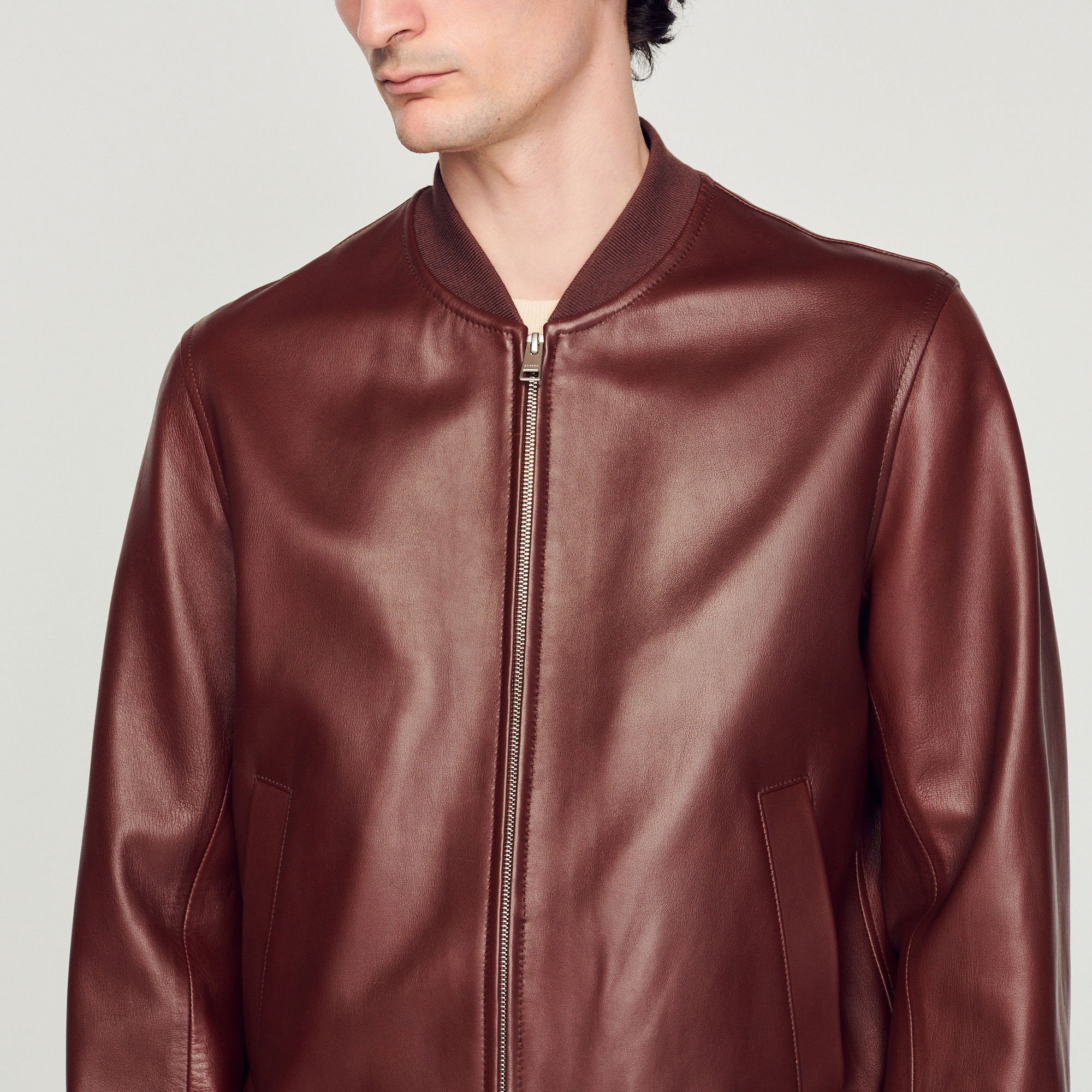 Blouson en cuir