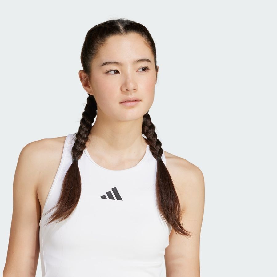 Adidas Débardeur brassière dos nageur 3 bandes Power