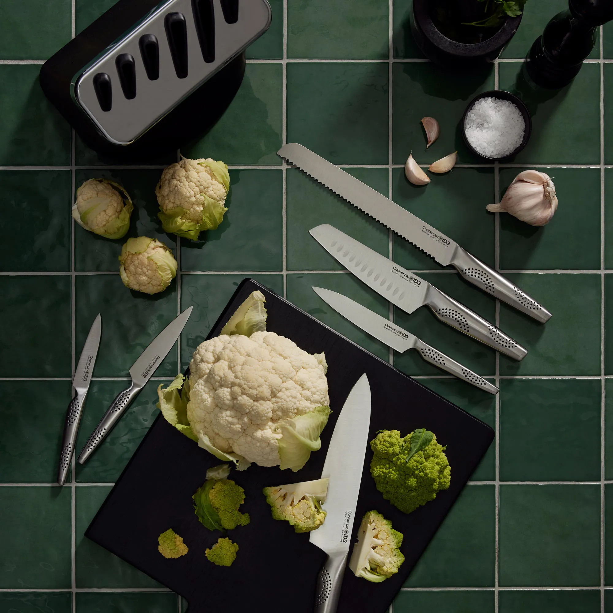 THE CUSTOM CHEF™ iD3® BLACK SAMURAI™ Utilitykniv
