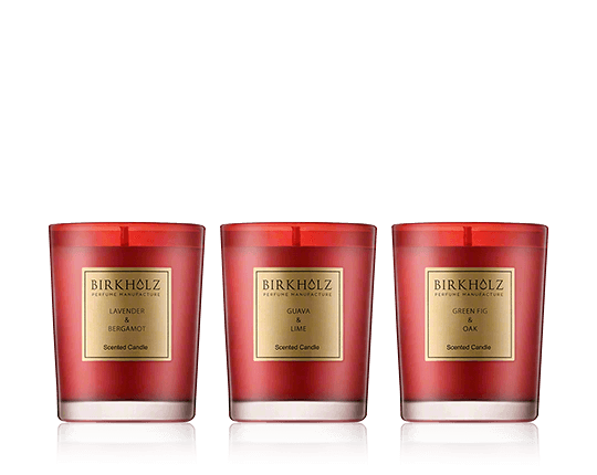 Birkholz Scented Candle Collection My Paradise Set 60g-60g-60g