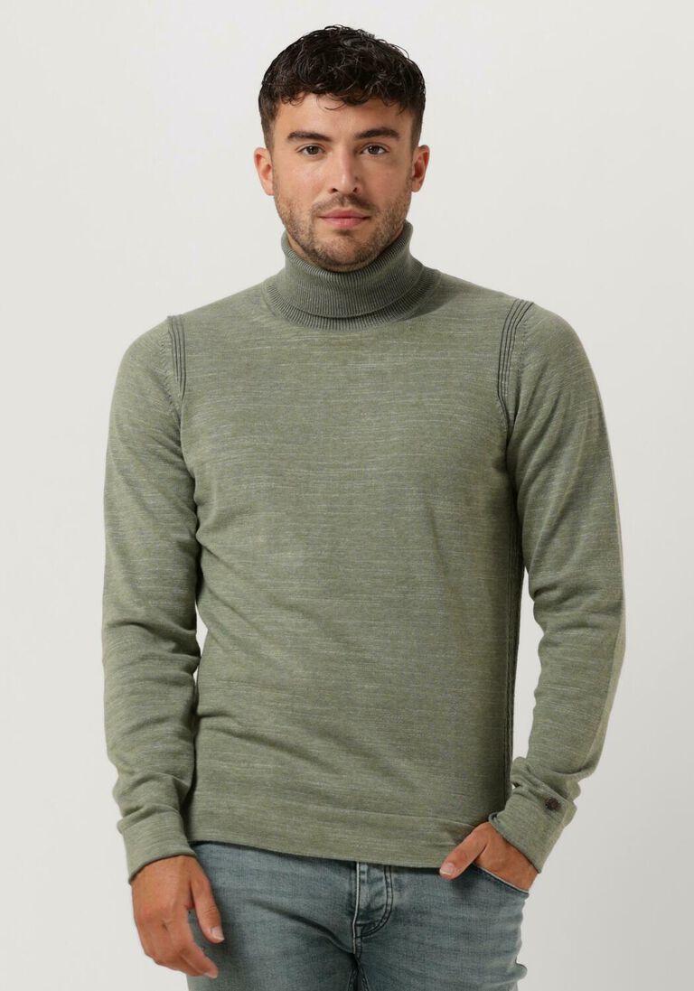 CAST IRON mint cast iron coltrui turtleneck cotton heather plated