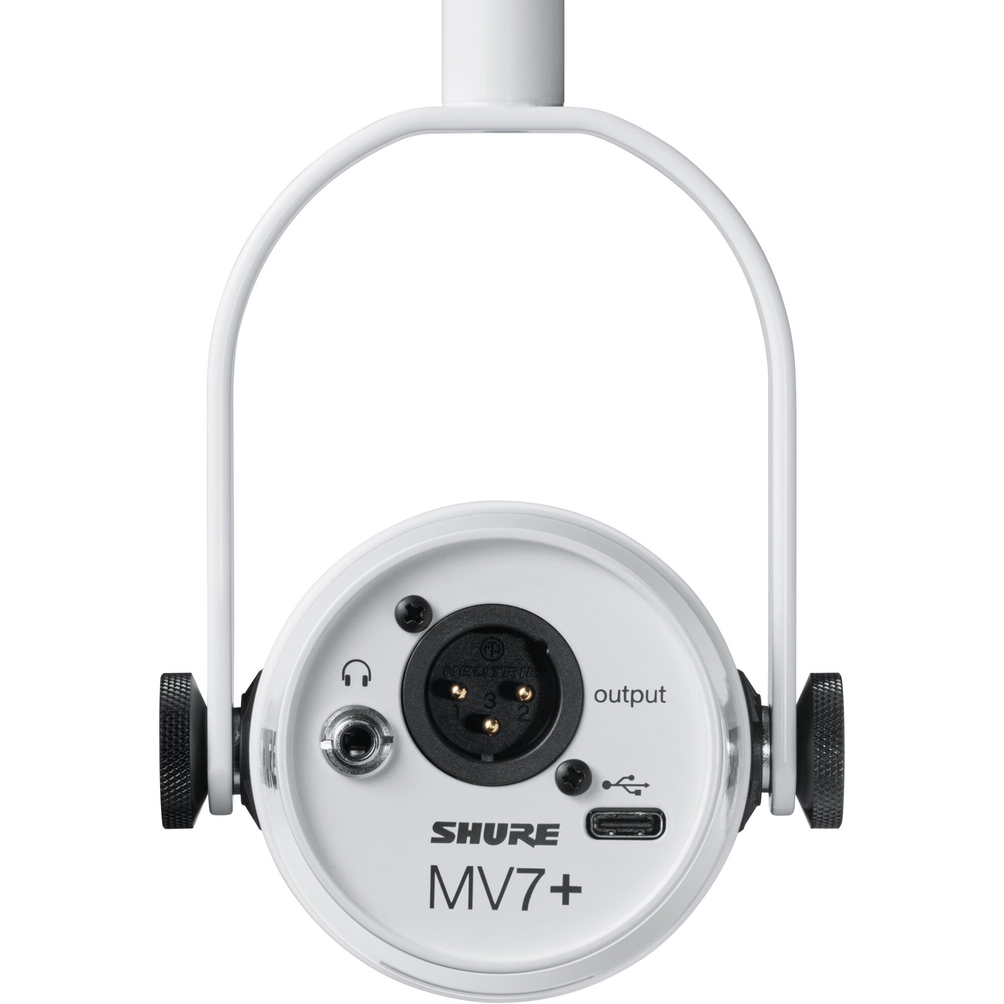Shure Motiv MV7+ White dynamische xlr/usb broadcast microfoon
