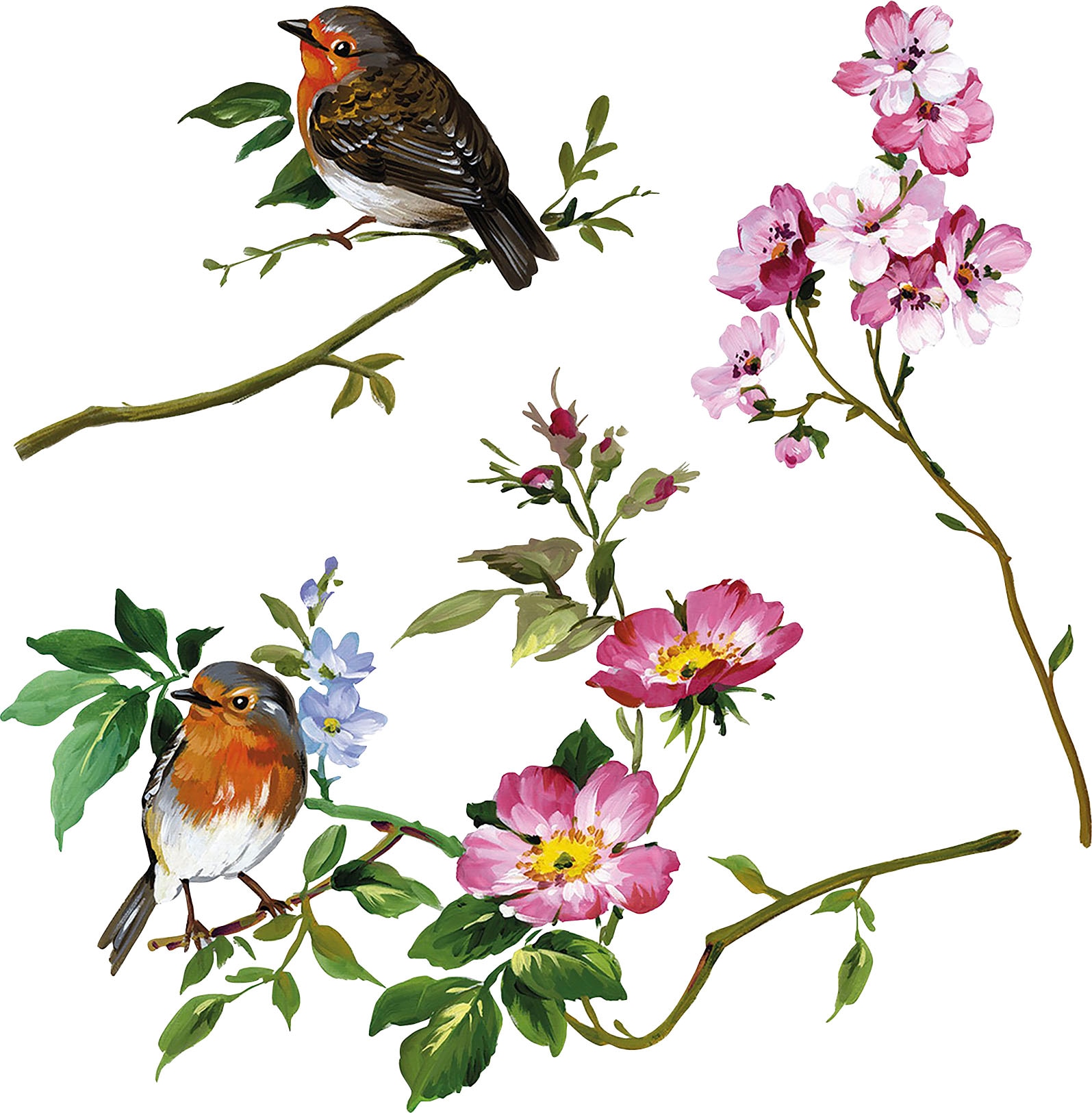 Komar Fensterbild »Spring Fever« 31x31 cm (Breite x Höhe), selbsthaftend