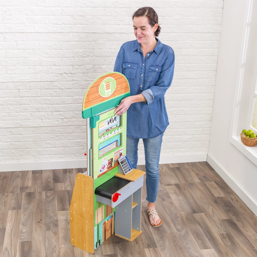 KidKraft® Lebensmittelladen Let's Pretend™ zum Aufklappen