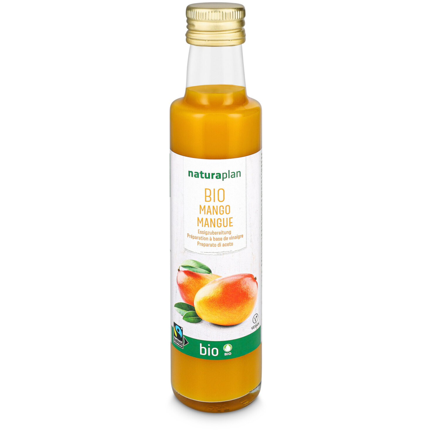 Naturaplan Bio Fairtrade Mango Essigzubereitung