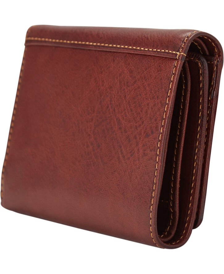 Tony Perotti Wallet, Medium Mørkebrun