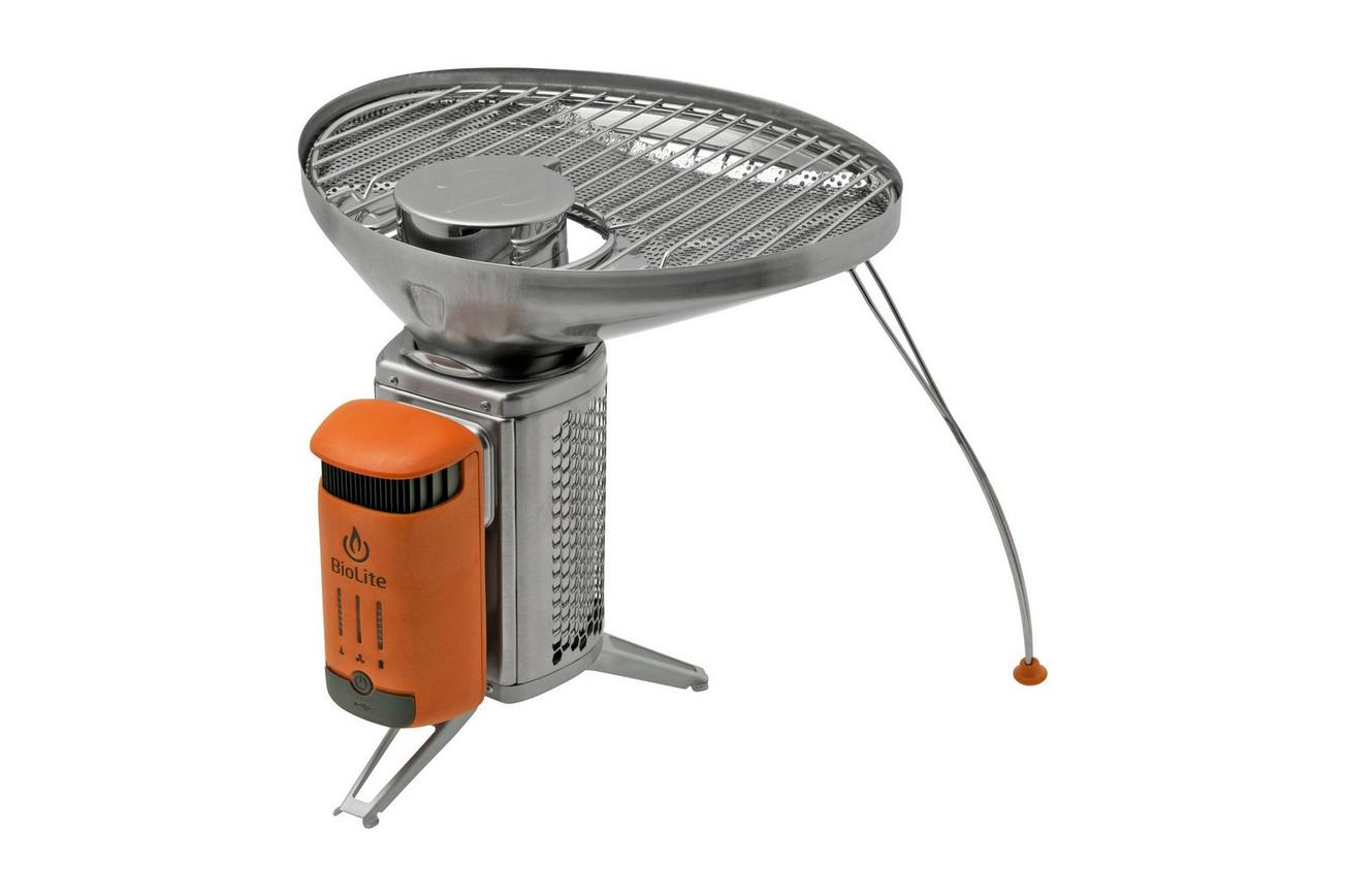 BioLite CampStove 2  Complete Cook Kit, houtbrander met powerbank en accessoires