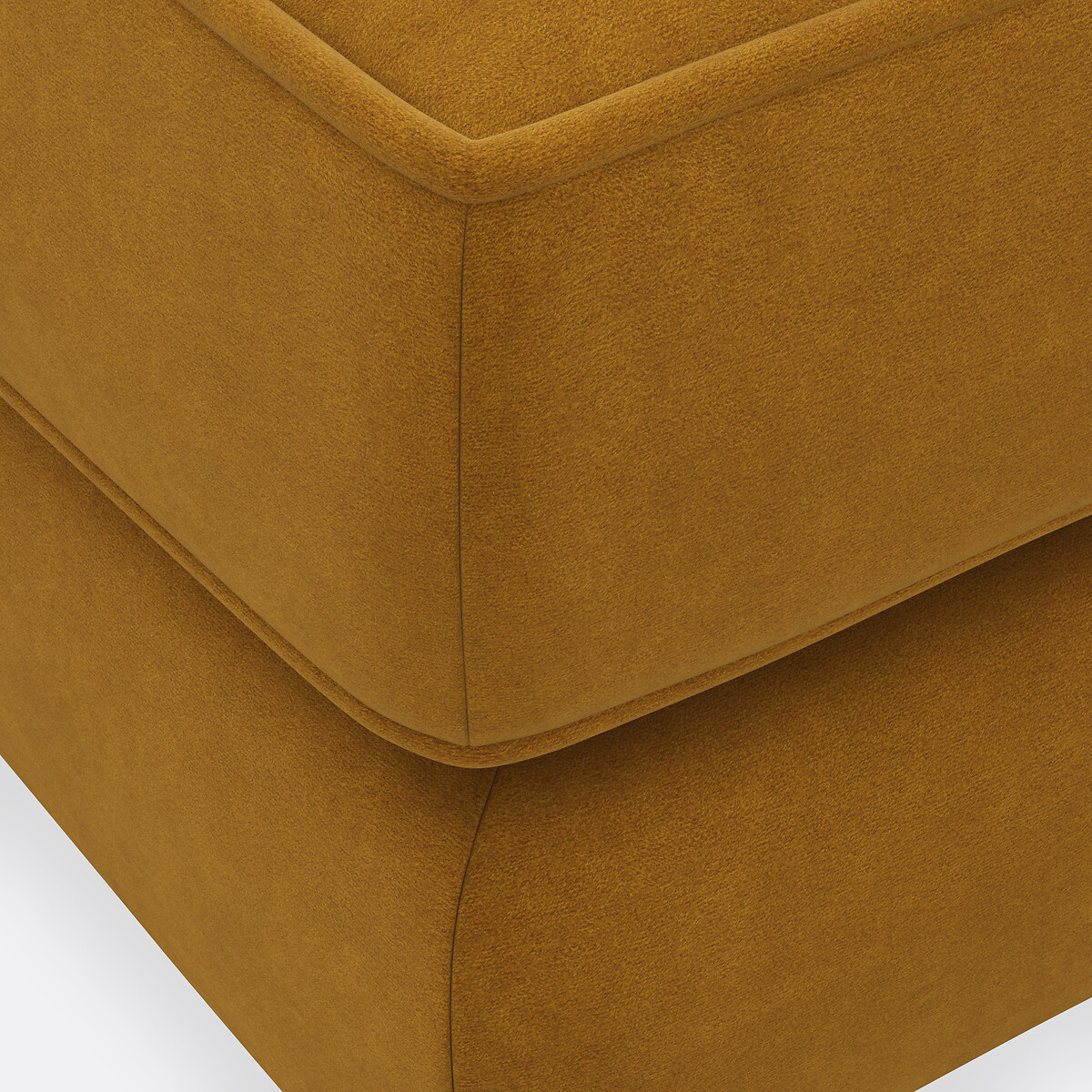 LA REDOUTE INTERIORS<br>Puffe em veludo, Topim