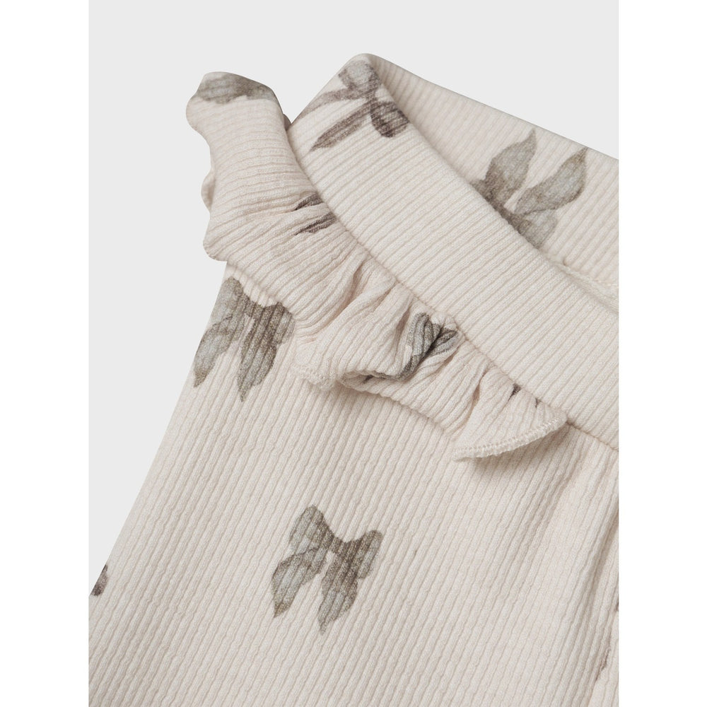 Køb Lil'Atelier Silver Peony Bow Nbfgavo Efi Slim Leggings Lil Noos