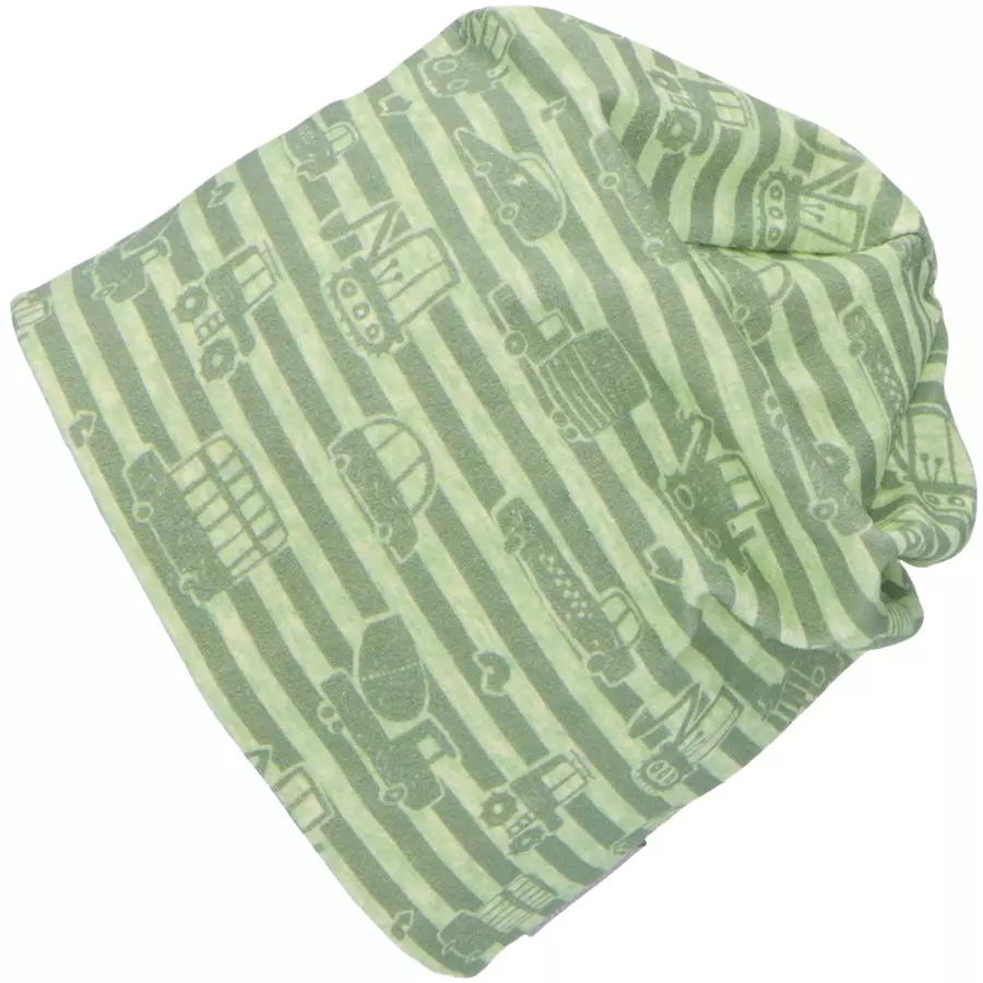 Sterntaler Slouch-Beanie Fahrzeuge hellgrün