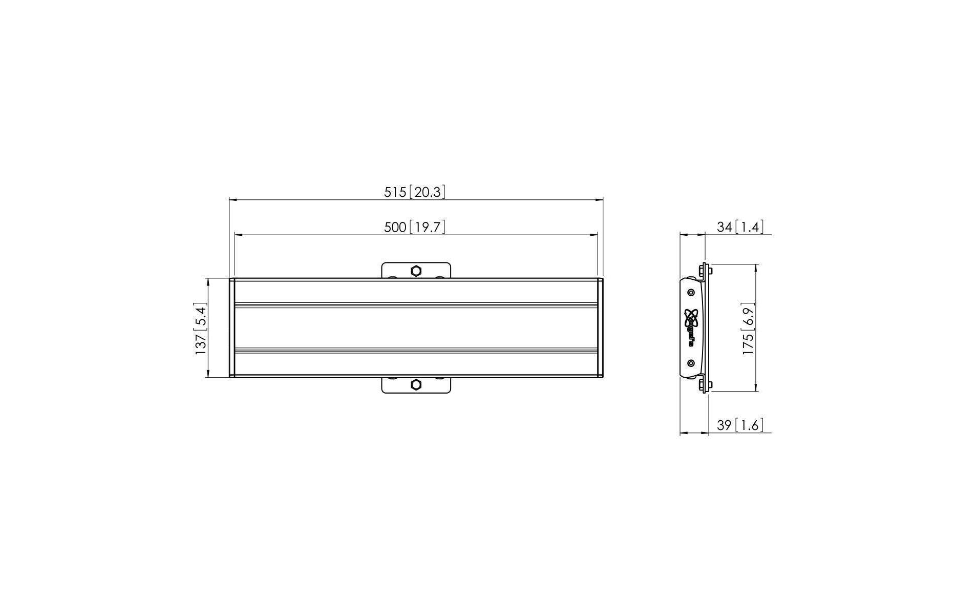 Adapter PFB 3405Adapterbar 515mm, max. 80kg