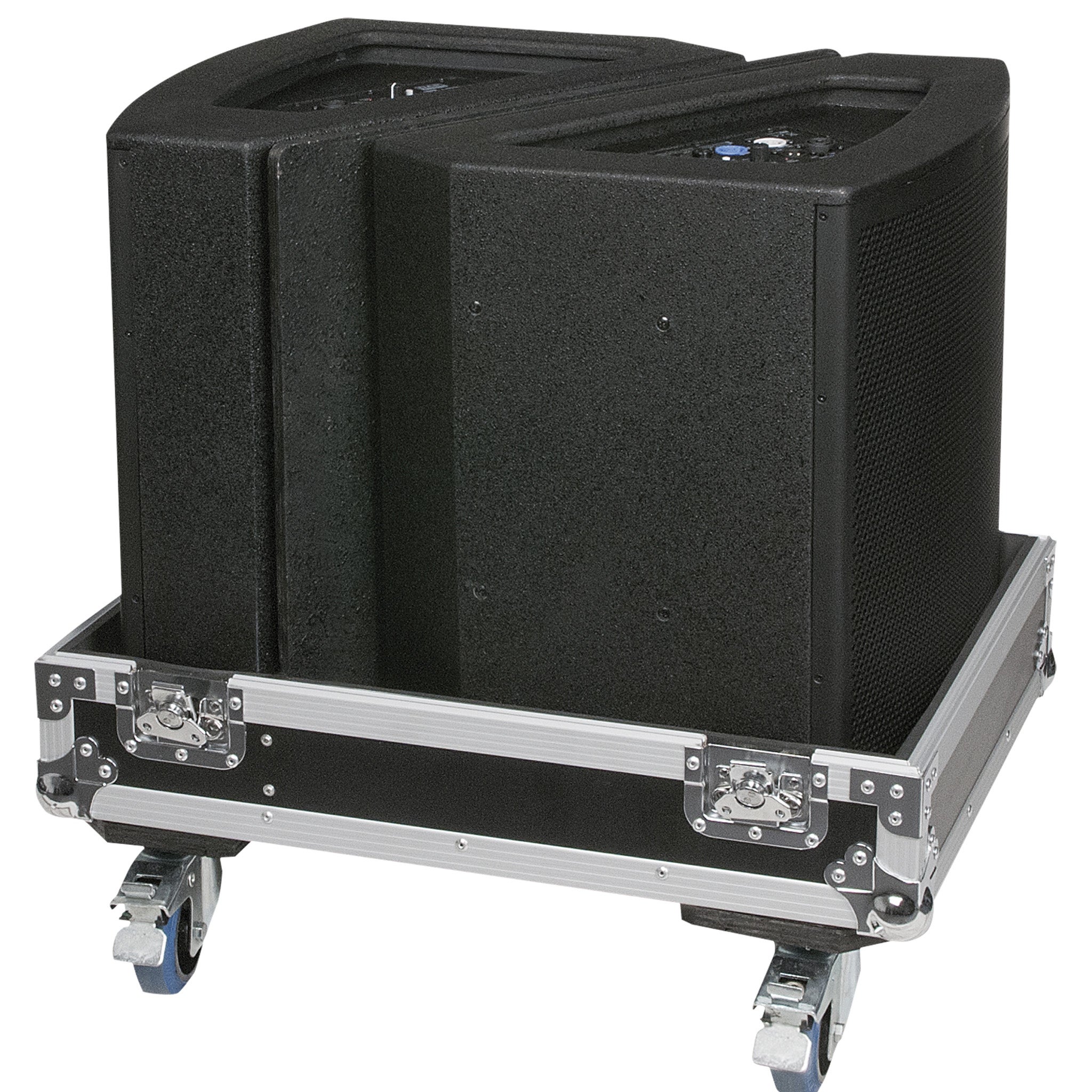 DAP flightcase voor 2x DAP M15 vloermonitoren