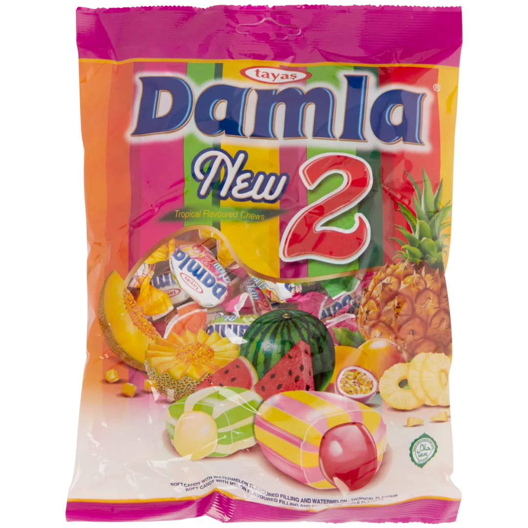 Bonbons aux fruits tropicaux Tayas Damla