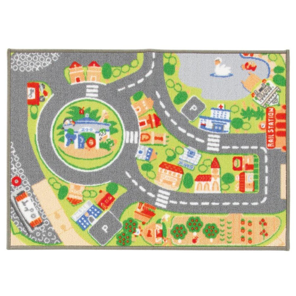 Sevi Sevi 60265 Kinderteppich Dorf 67x93cm