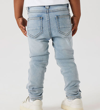 Name It Jeans - Noos - NmmSilas - Light Blue Gebleichter Denim