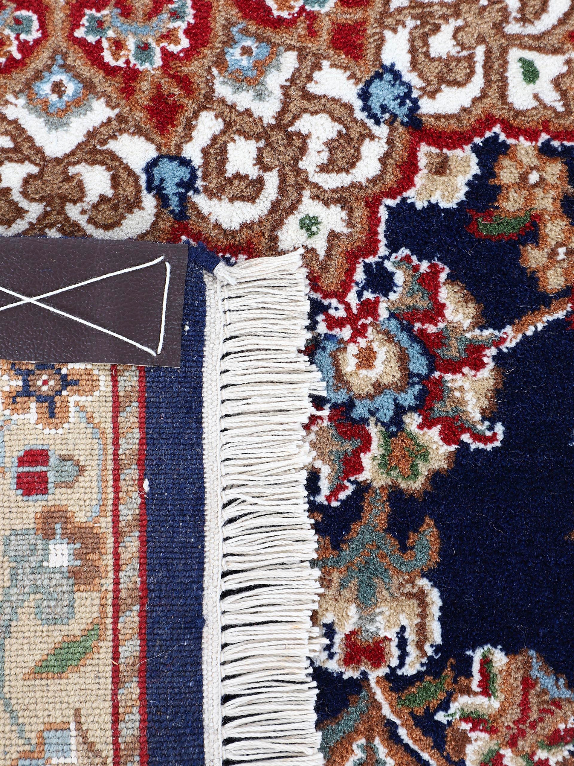 Woven Arts Orientteppich »Nain ,   auch als Läufer« rechteckig 15 mm Höhe handgeknüpft, Wohnzimmer, reine Wolle