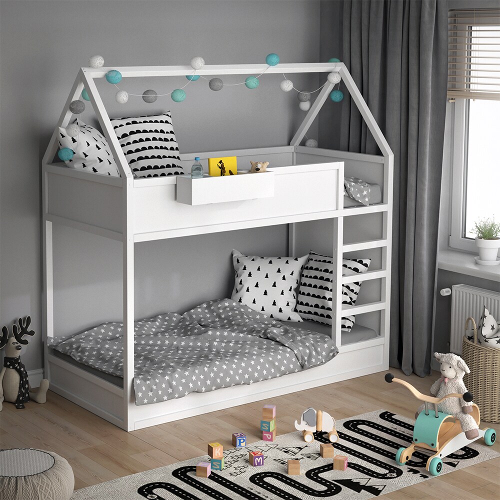 VitaliSpa Hängeral für Kinderbett Hochbett Einhängeregal Zubehör Regal Ablage