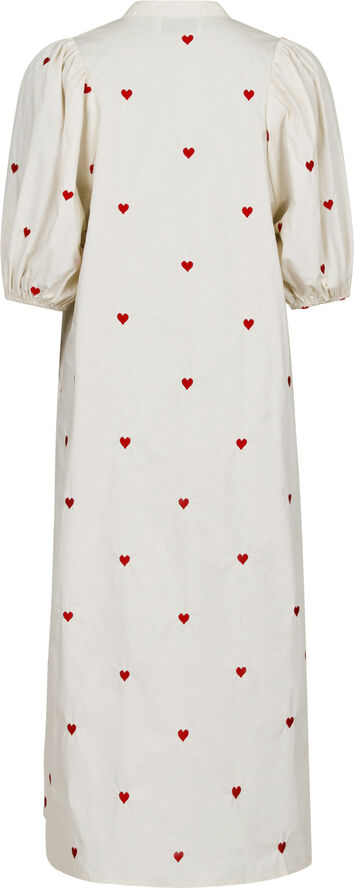 Neo Noir Verossa Hearts Dress Creme