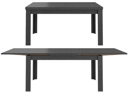 Eettafel - Grafiet - 180 cm Breed - 90 cm Diep - 78 cm Hoog