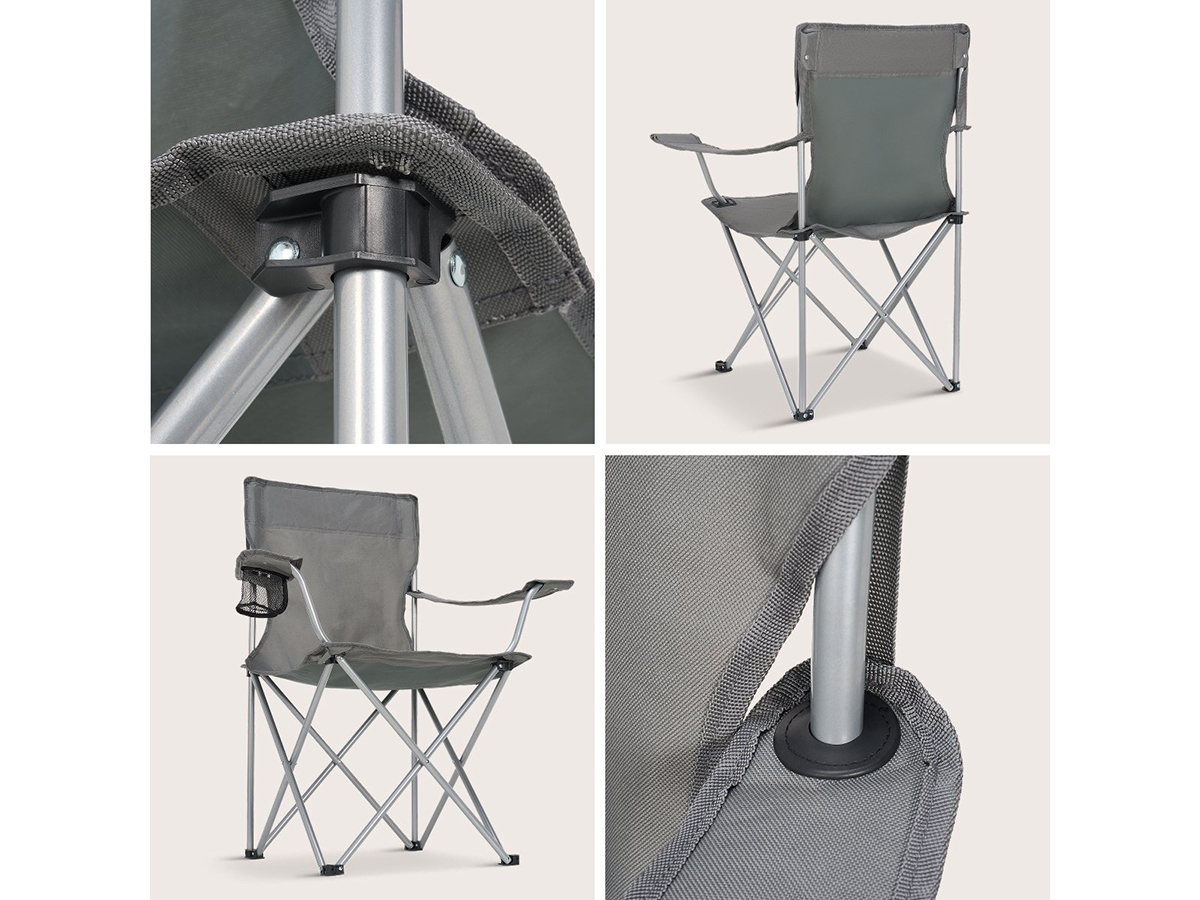 TRVLMORE Basic vouwstoel - Grey