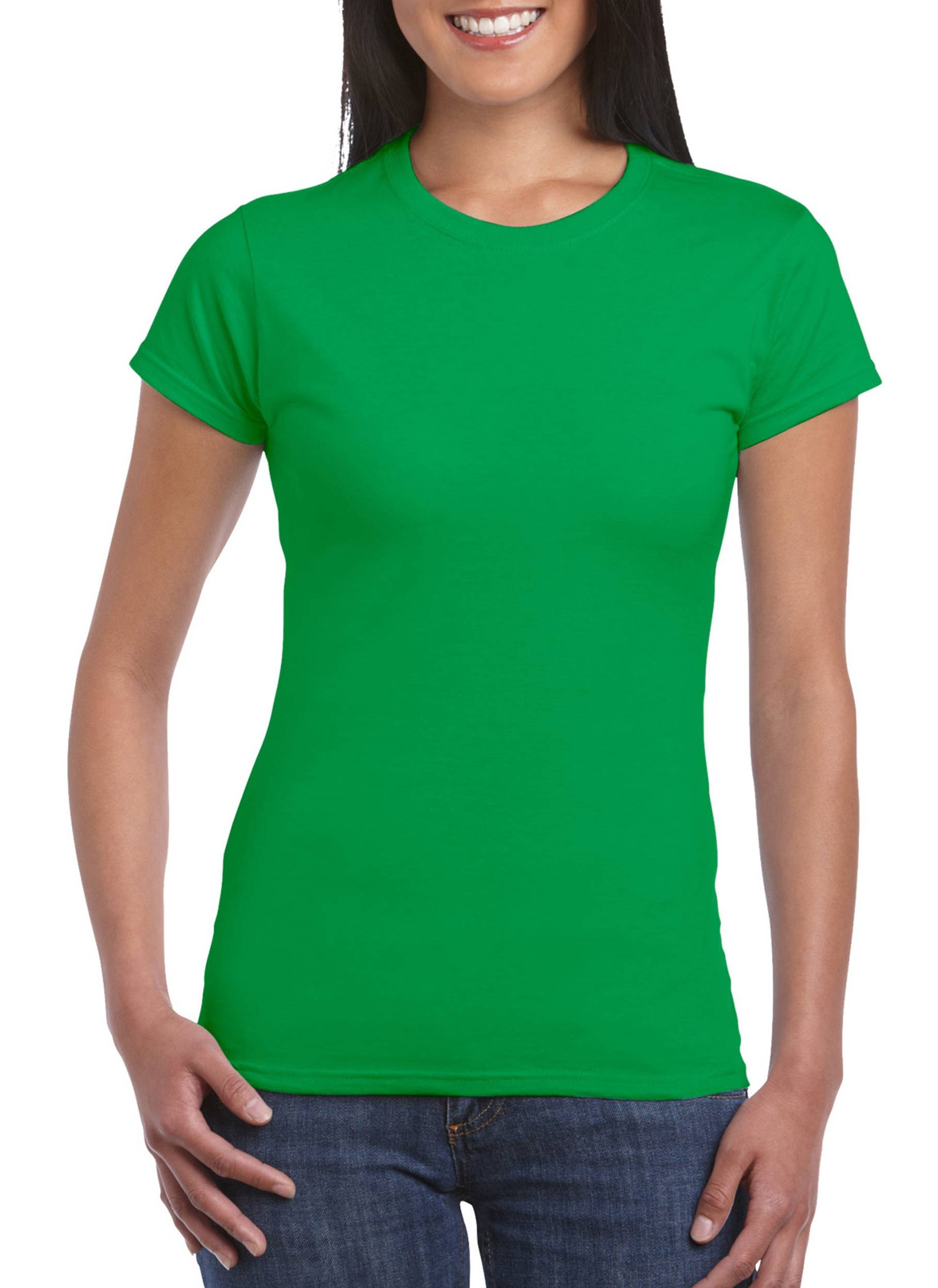 Gildan 64000L - T-shirt manches courtes femme RingSpun