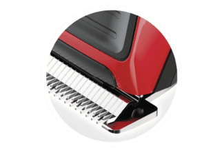 HC5100 Haarschneider My Groom Elektrischer Rasierer Trimmer mit 2 Aufsätzen (43217560100) - Schwarz / Rot