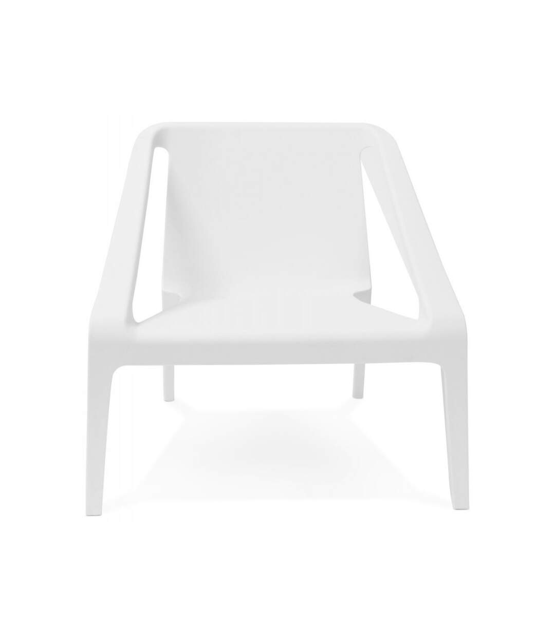 Paris Prix - Fauteuil De Jardin hyppe 74cm Blanc