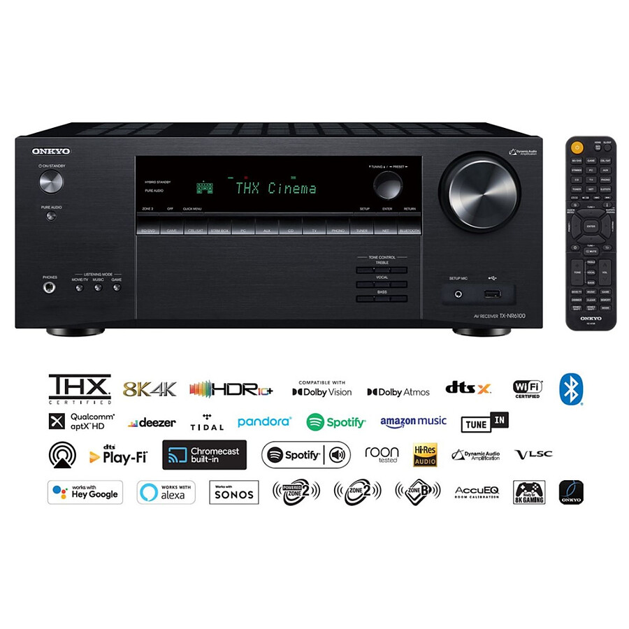Onkyo TX-NR6100B Noir